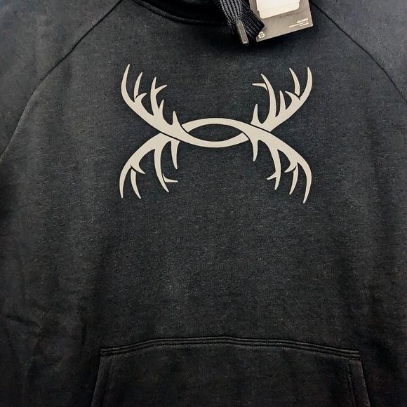Women's Under Armour Antler Deer Sweatshirt sz XL New - Picture 3 of 6